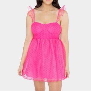Buddy Love Pink Mini Dress